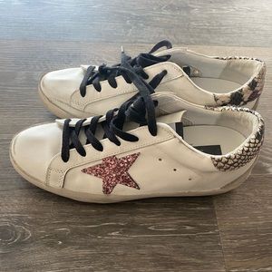 Golden Goode Sneakers Pink Star